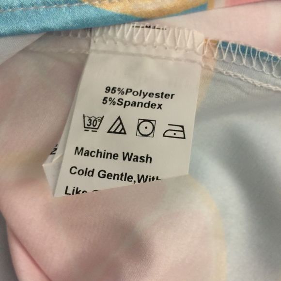 Grapefruit Print Knotted Satin Cami Dress - Picture 9 of 9